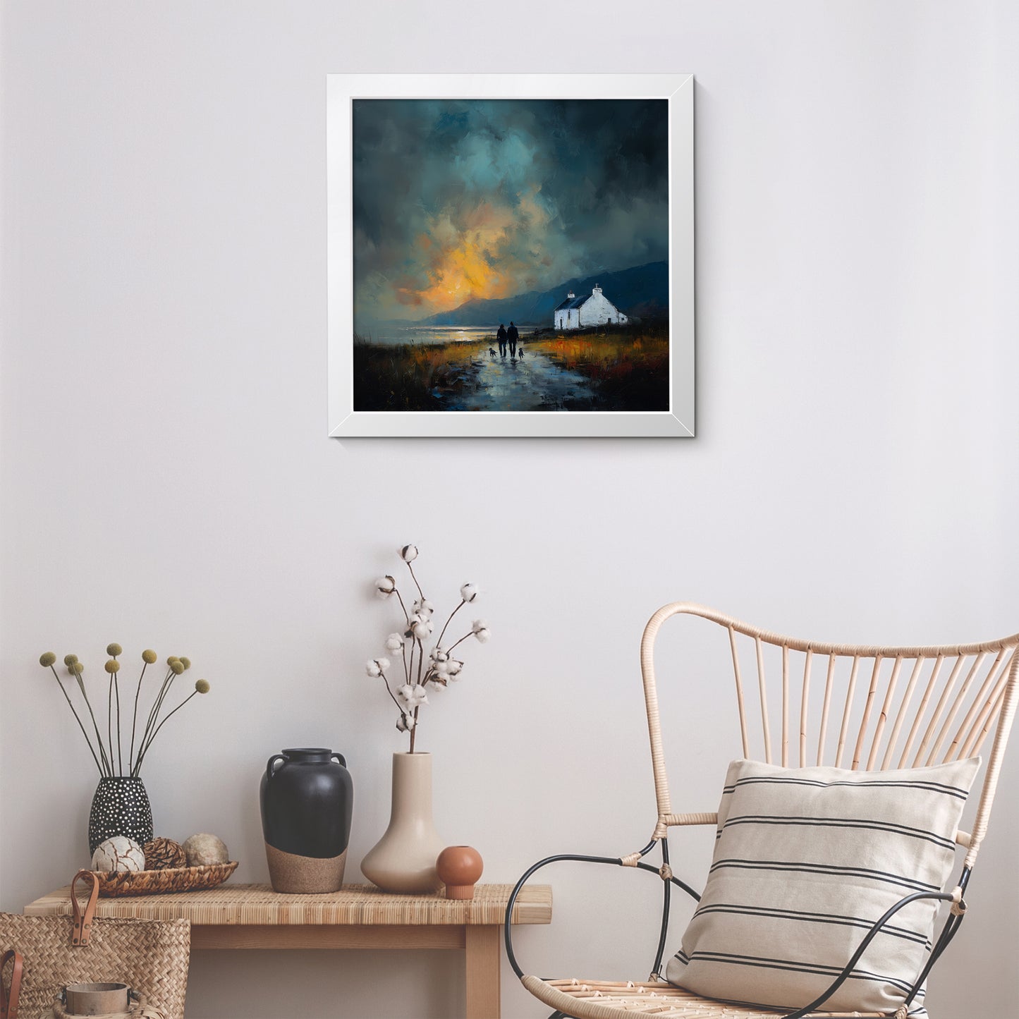 Last Light - Fine Art Print (16" x 16")