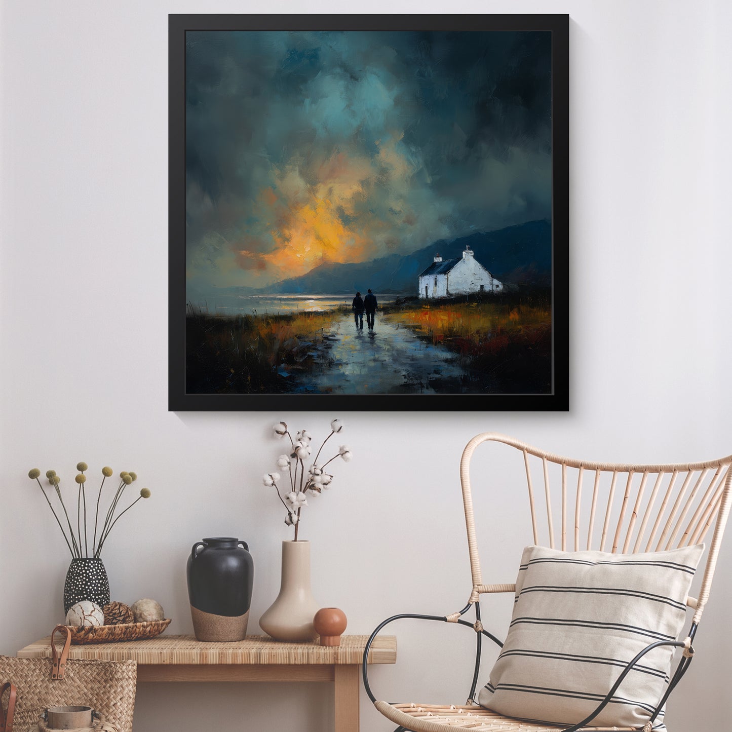 Last Light - Fine Art Print (16" x 16")