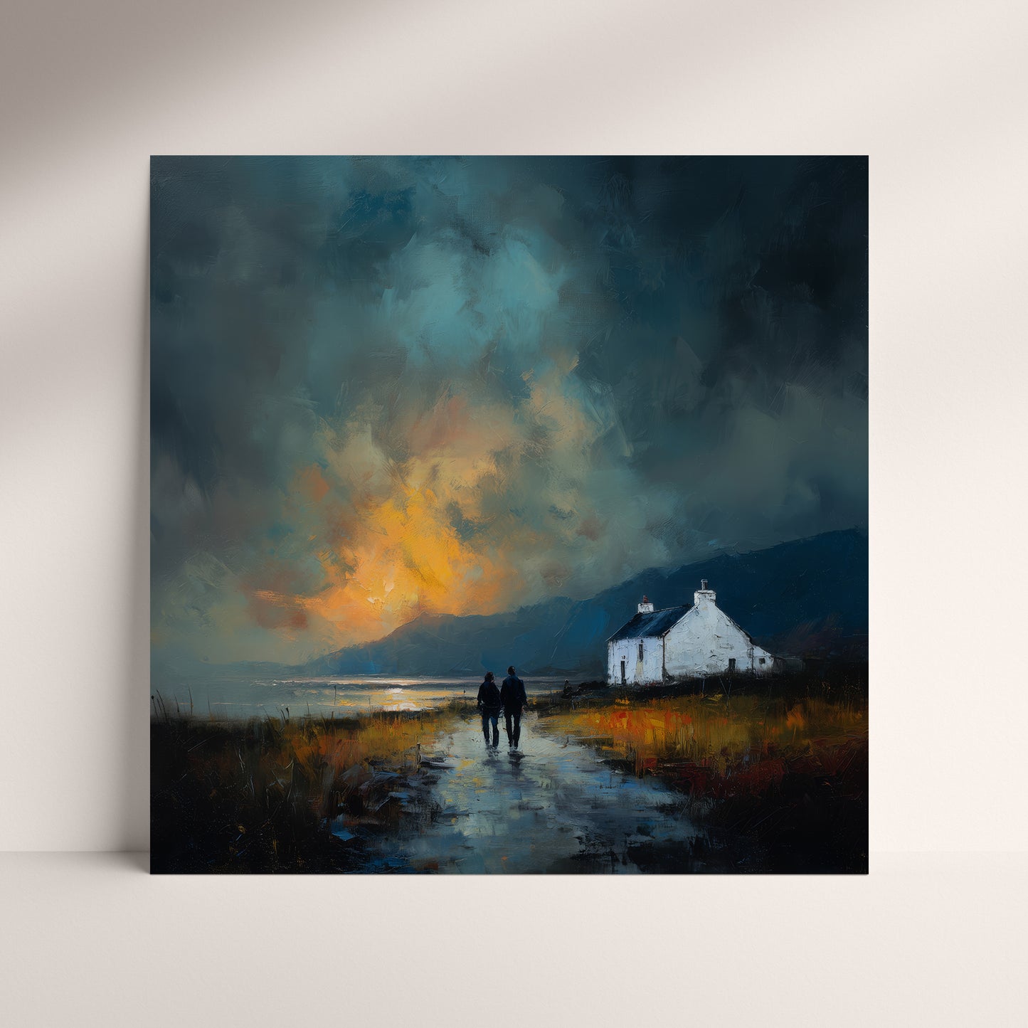 Last Light - Fine Art Print (16" x 16")