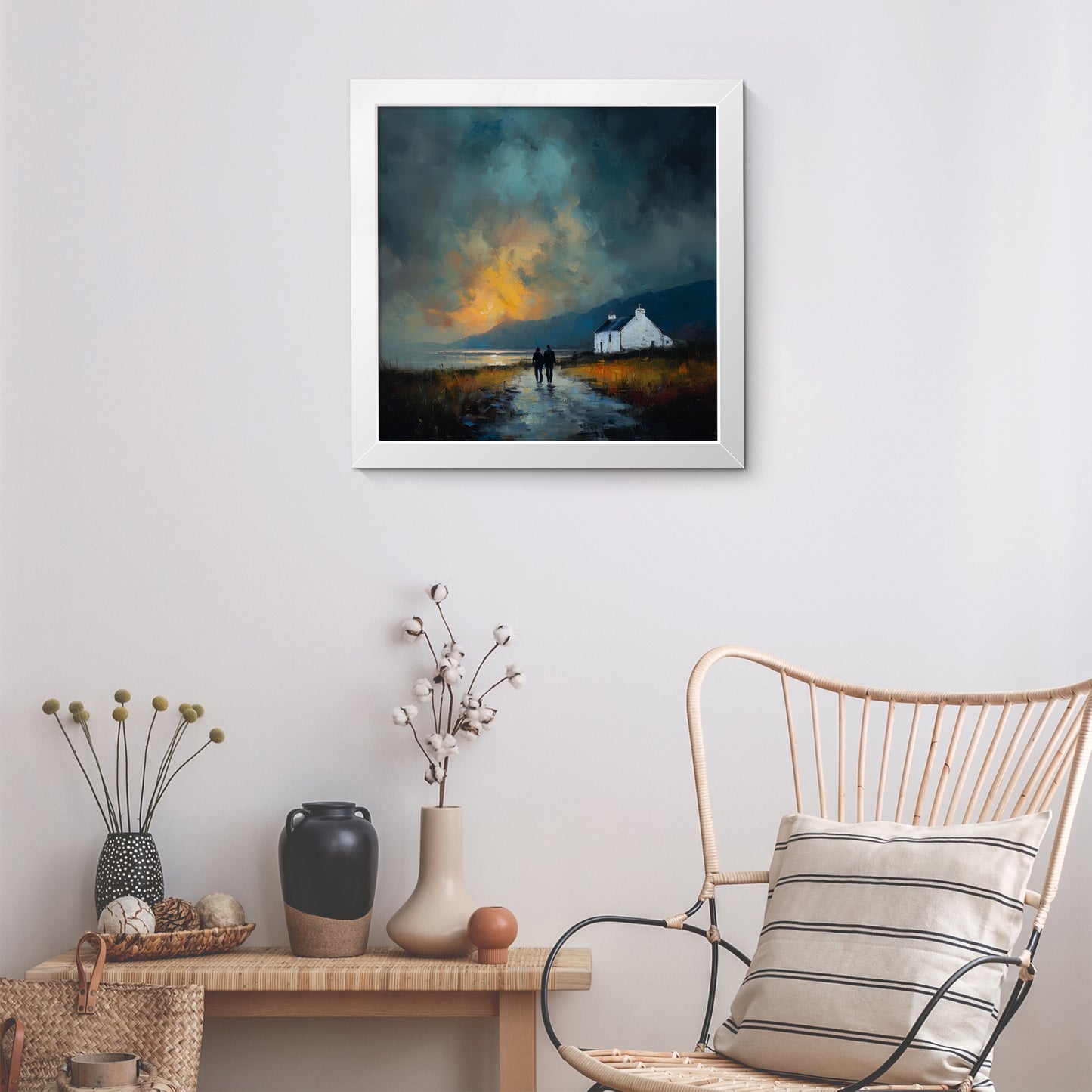 Last Light - Fine Art Print (16" x 16")