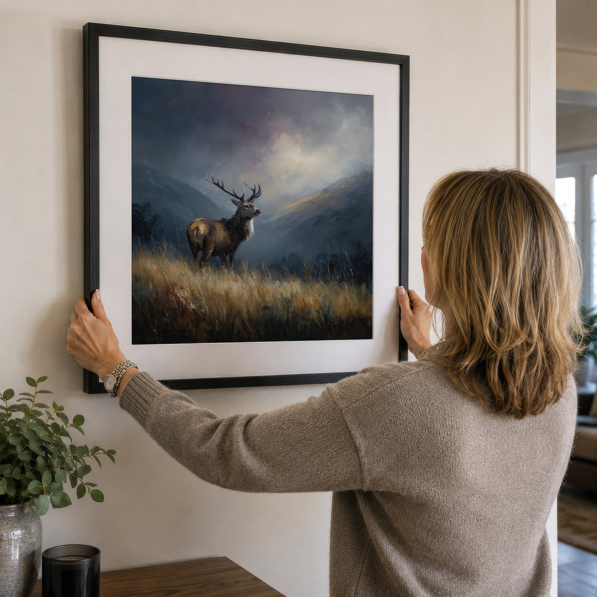 Highland Hart - Gallery Print