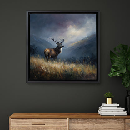 Highland Hart - Canvas Print
