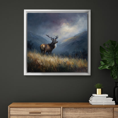 Highland Hart - Canvas Print