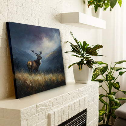 Highland Hart - Canvas Print