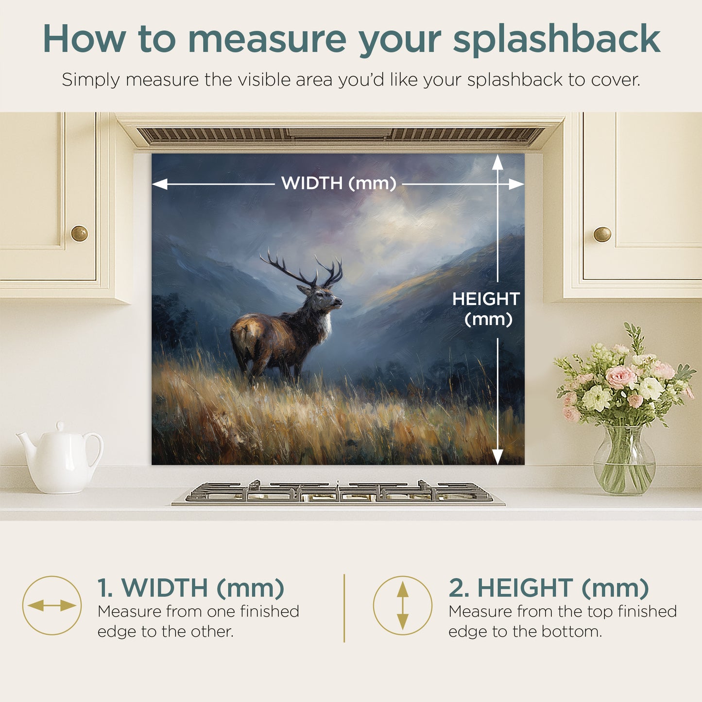 Highland Hart - Kitchen Splashback