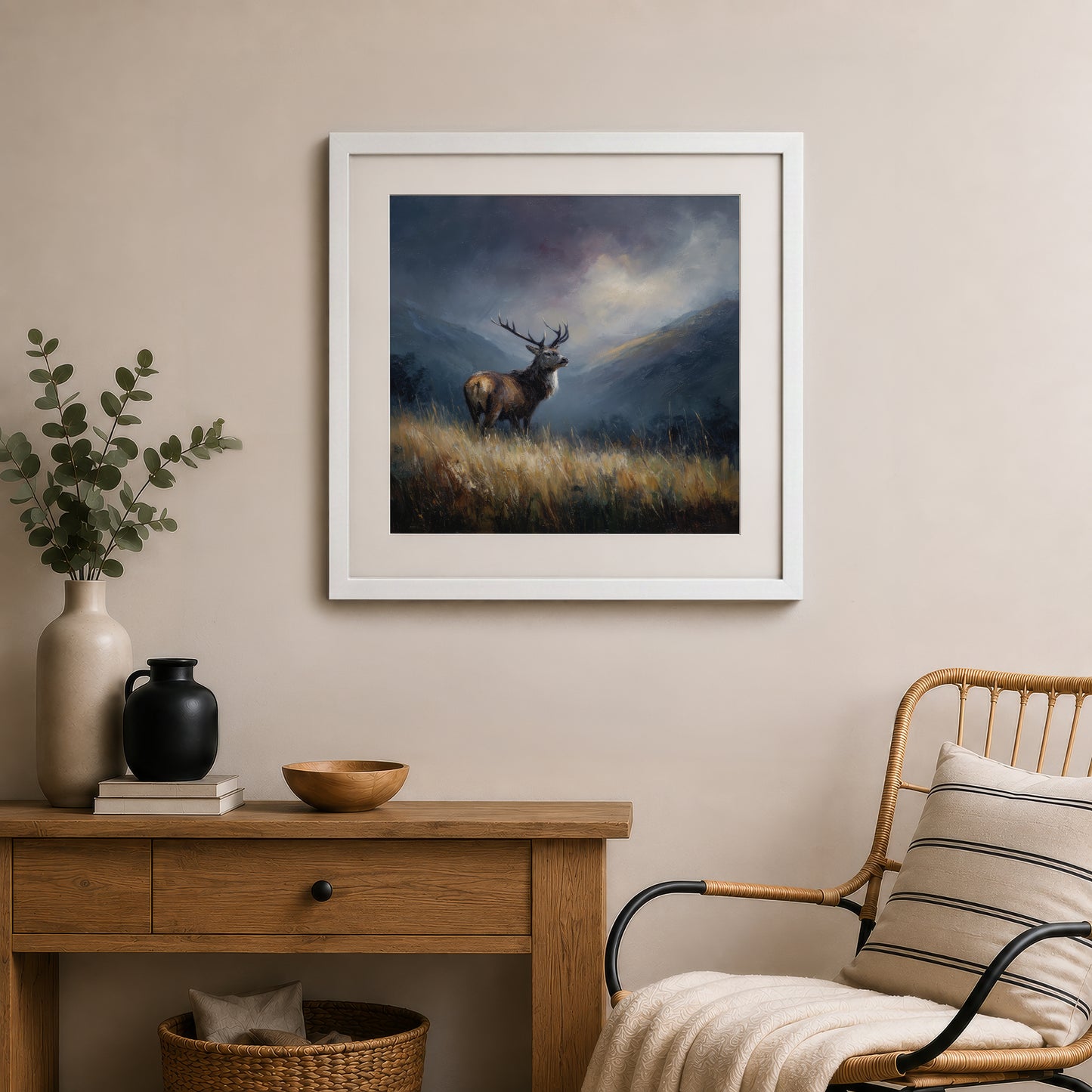 Highland Hart - Gallery Print