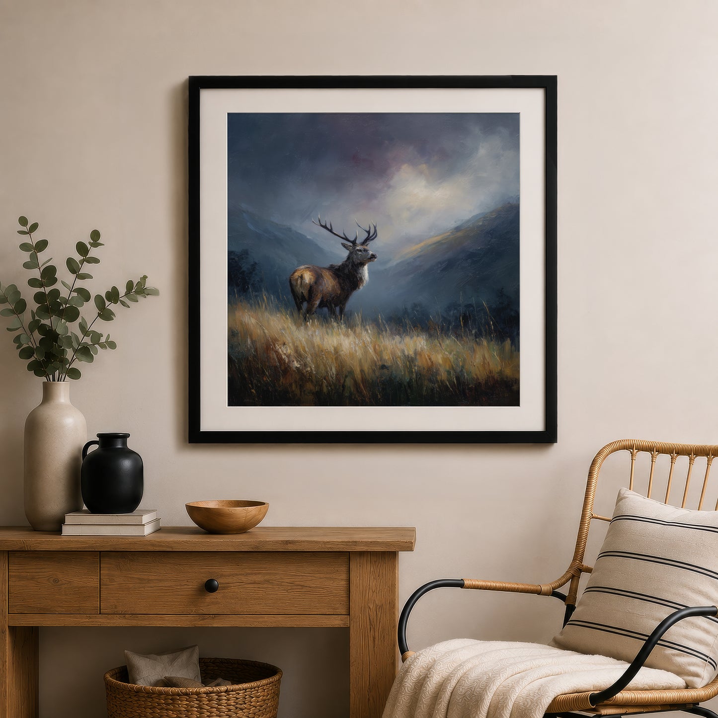 Highland Hart - Gallery Print