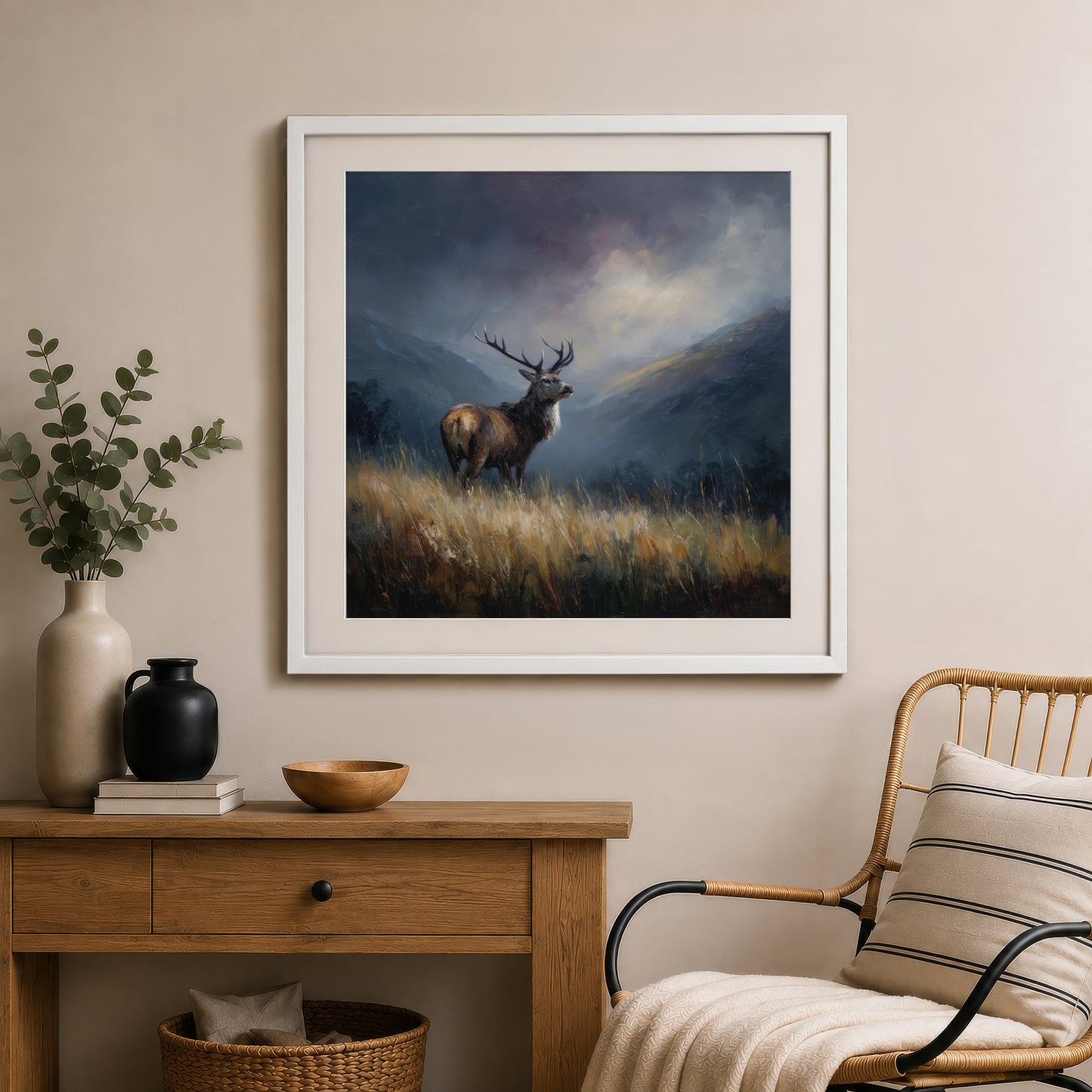 Highland Hart - Gallery Print