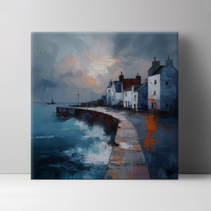 Where The Waves Break - Canvas Print