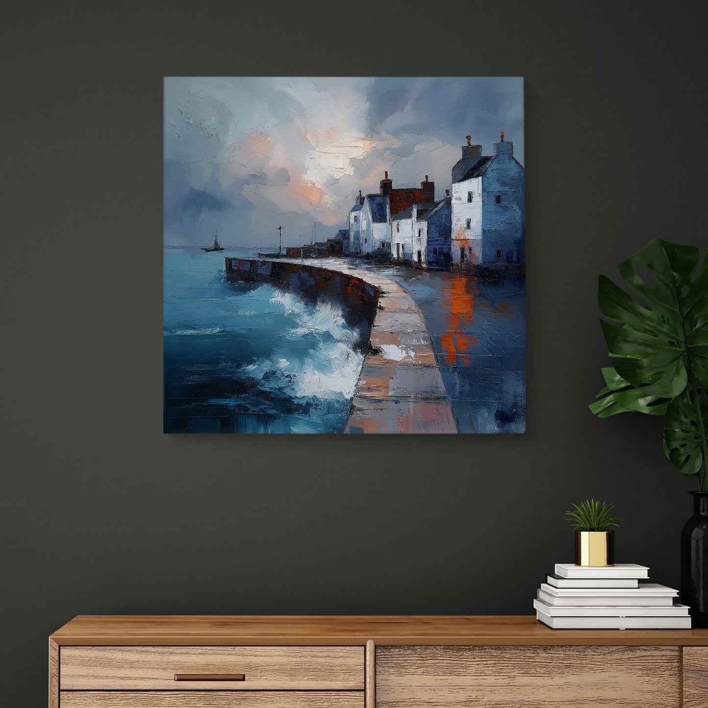 Where The Waves Break - Canvas Print