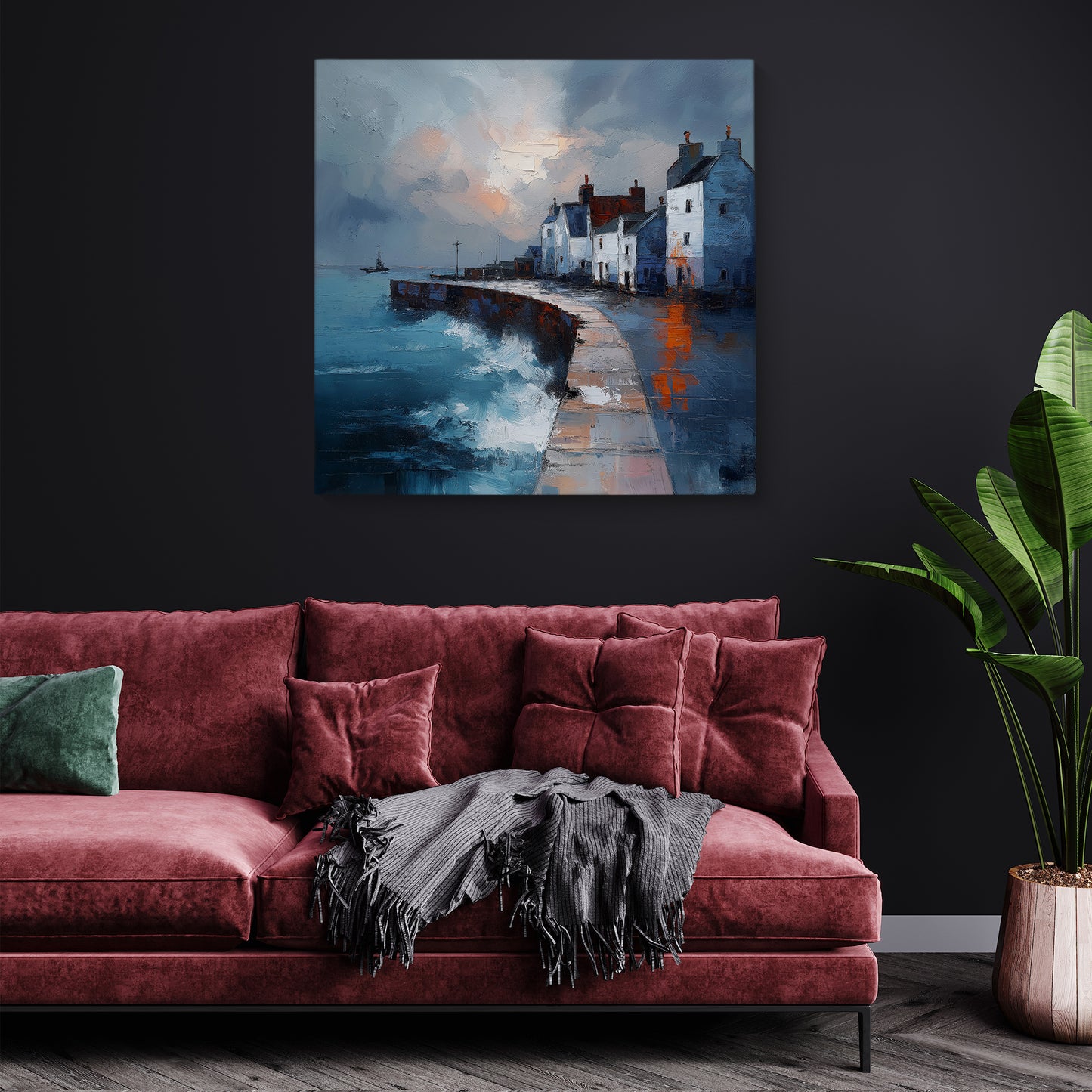 Where The Waves Break - Canvas Print