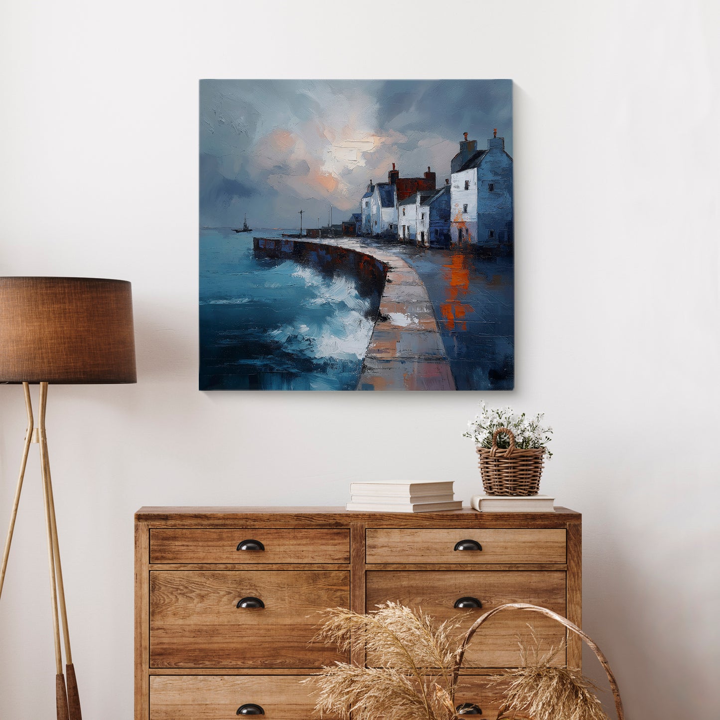 Where The Waves Break - Canvas Print