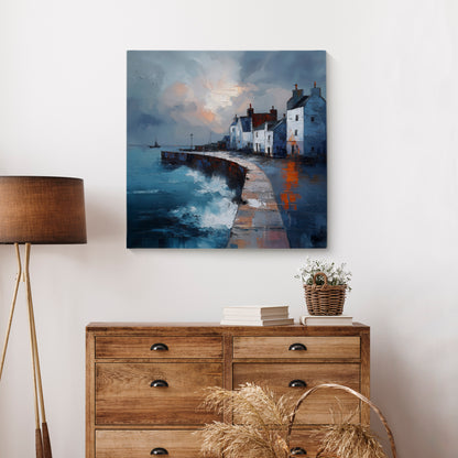 Where The Waves Break - Canvas Print