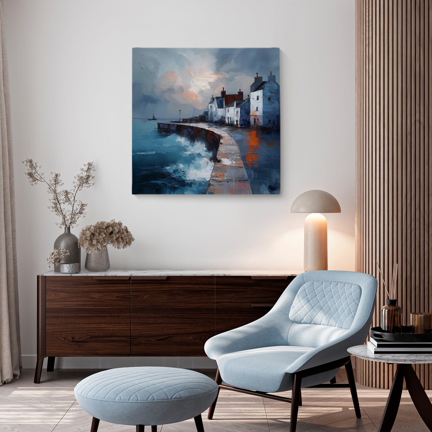 Where The Waves Break - Canvas Print