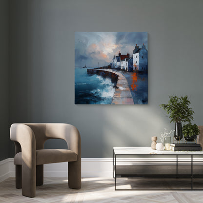 Where The Waves Break - Canvas Print