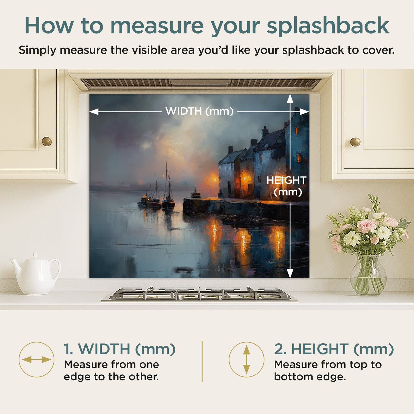 Still Harbour - Kitchen Splashback