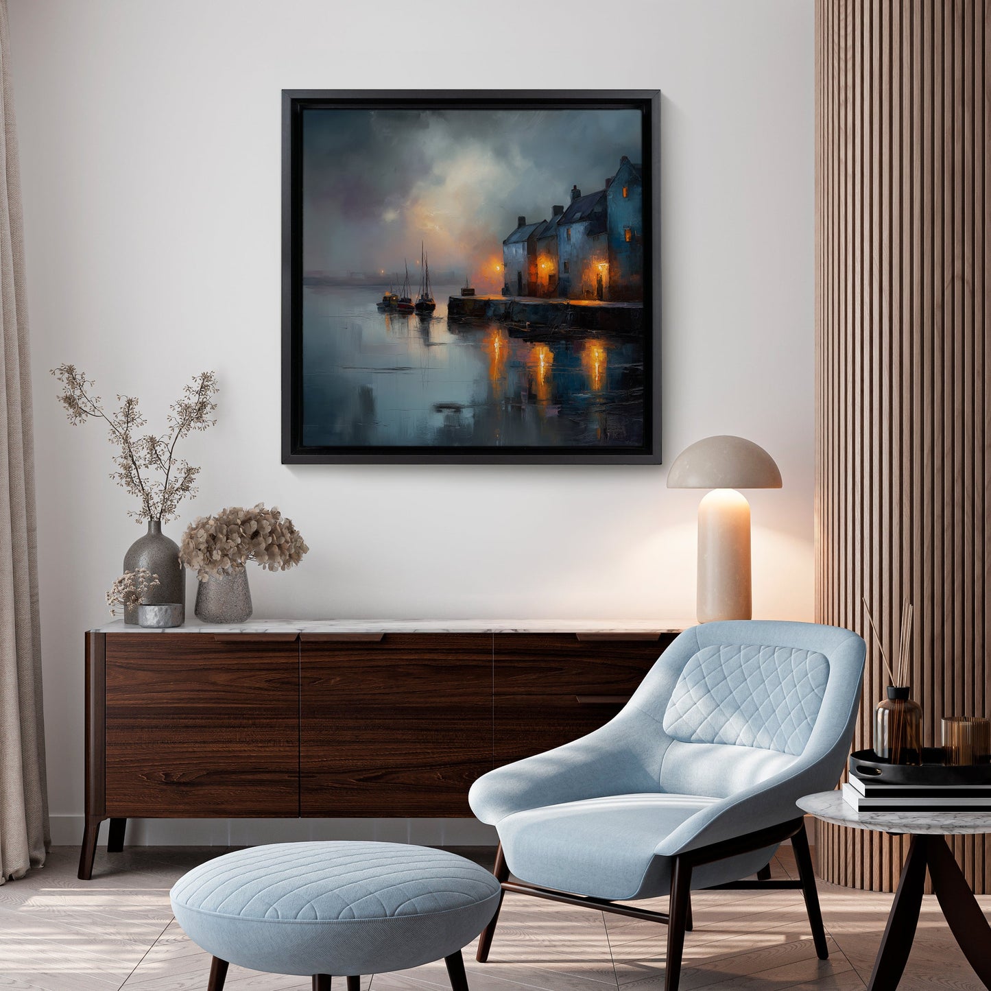 Still Harbour - Canvas Print