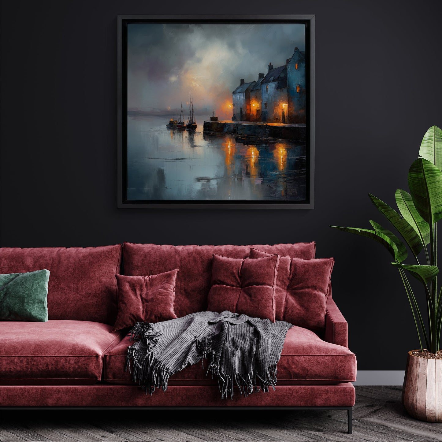 Still Harbour - Canvas Print