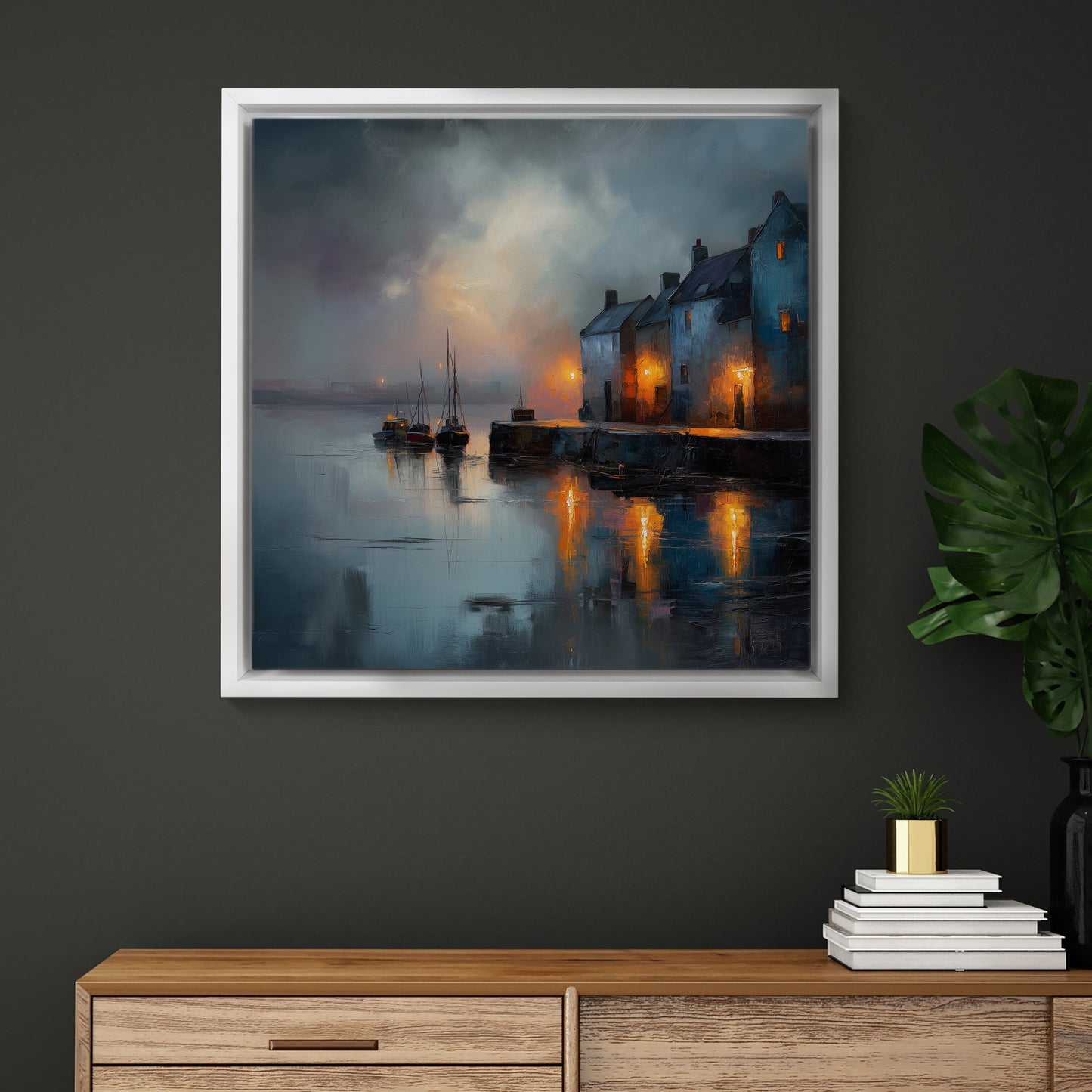 Still Harbour - Canvas Print