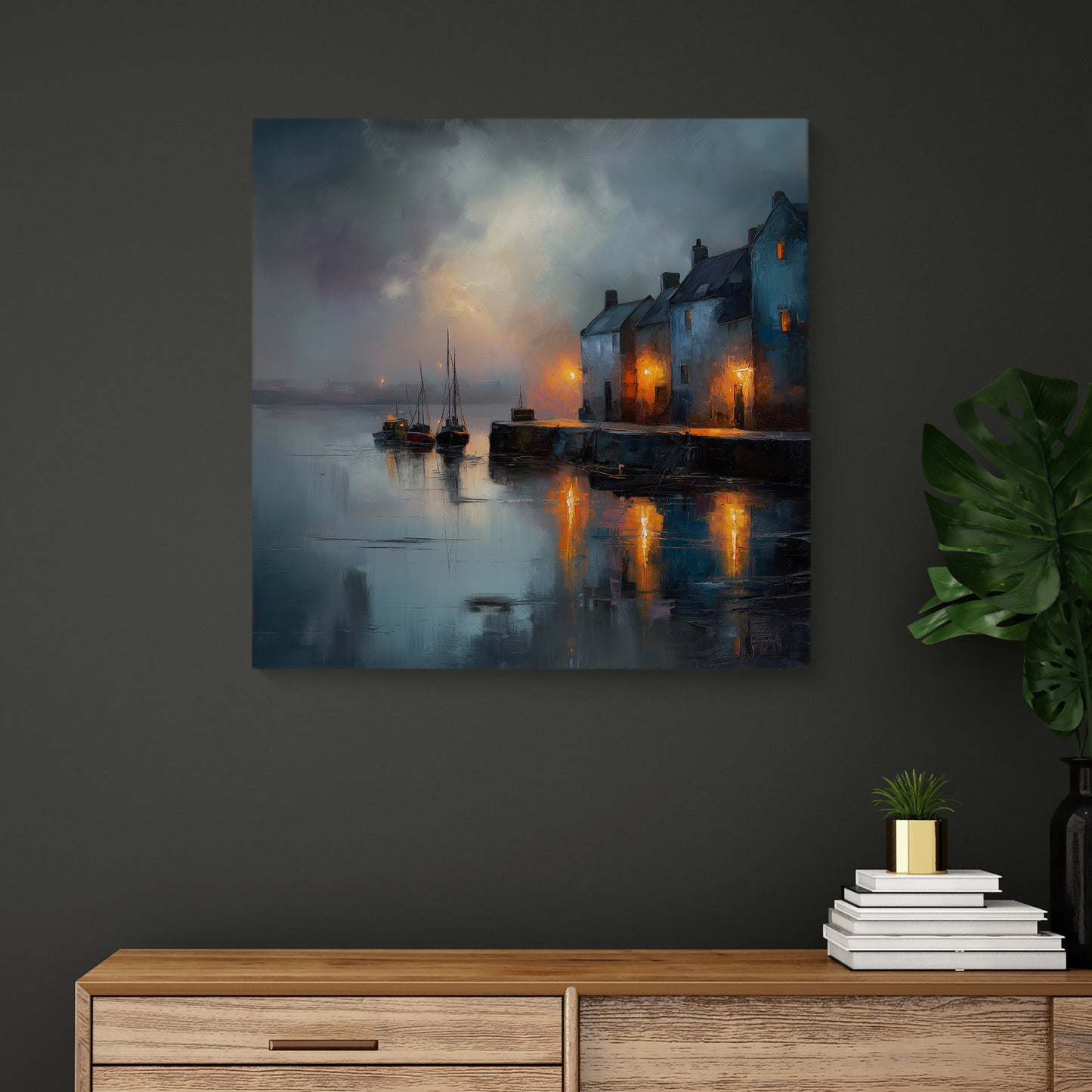Still Harbour - Canvas Print