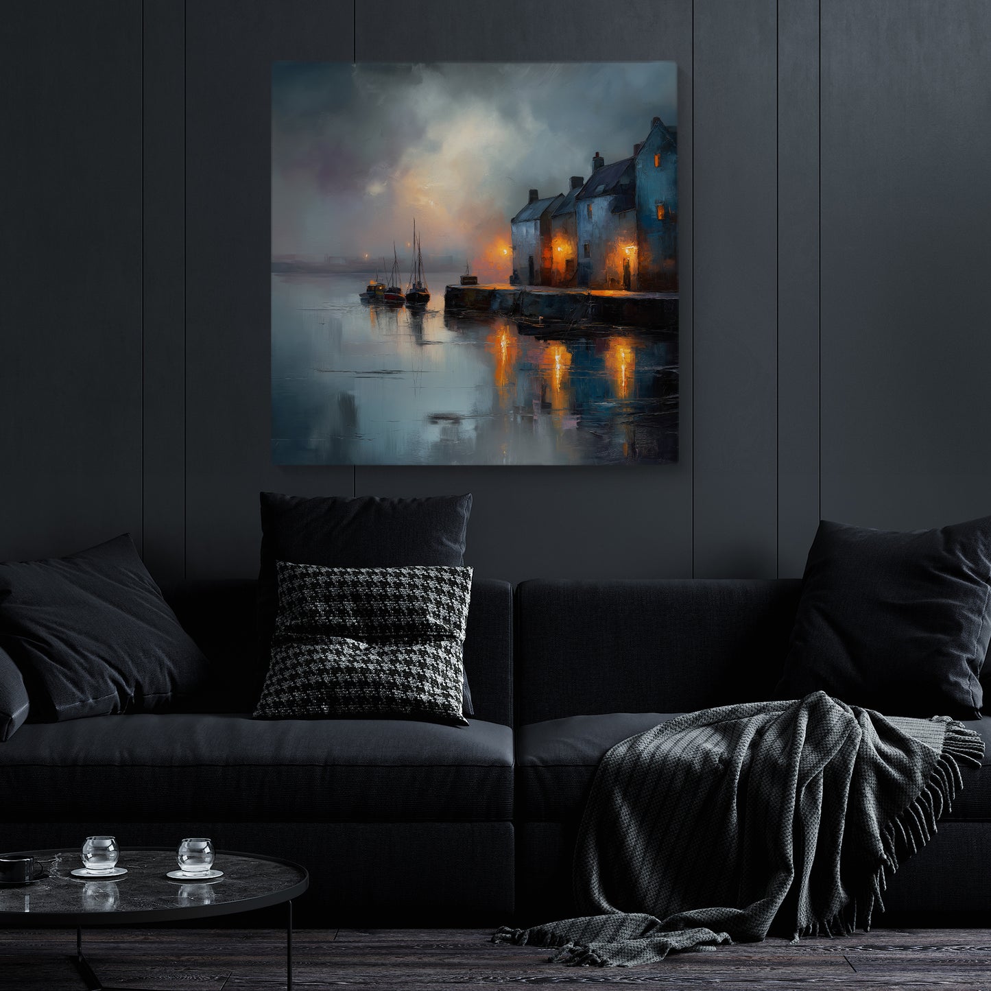Still Harbour - Canvas Print