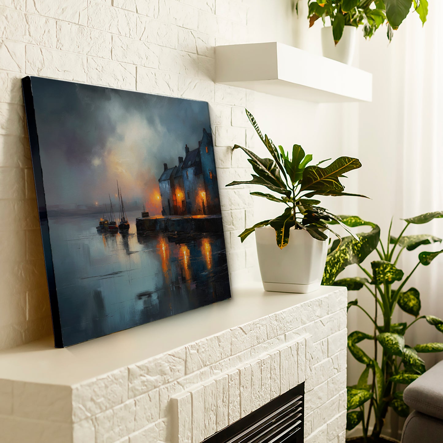 Still Harbour - Canvas Print