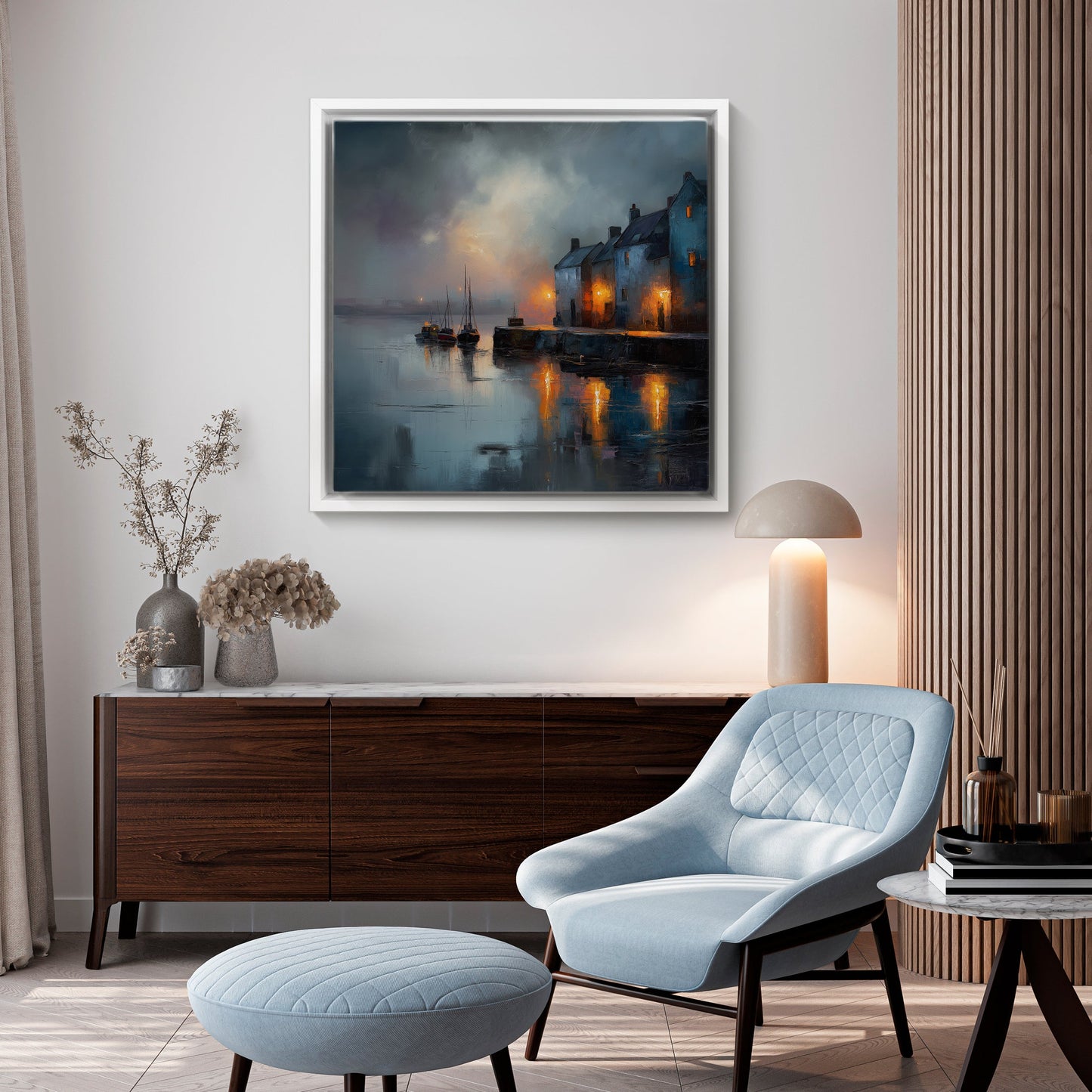Still Harbour - Canvas Print