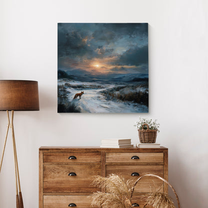 Morning Visits - Canvas Print