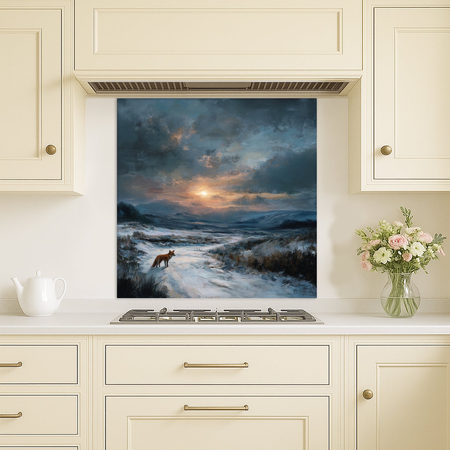 Morning Visits - Kitchen Splashback