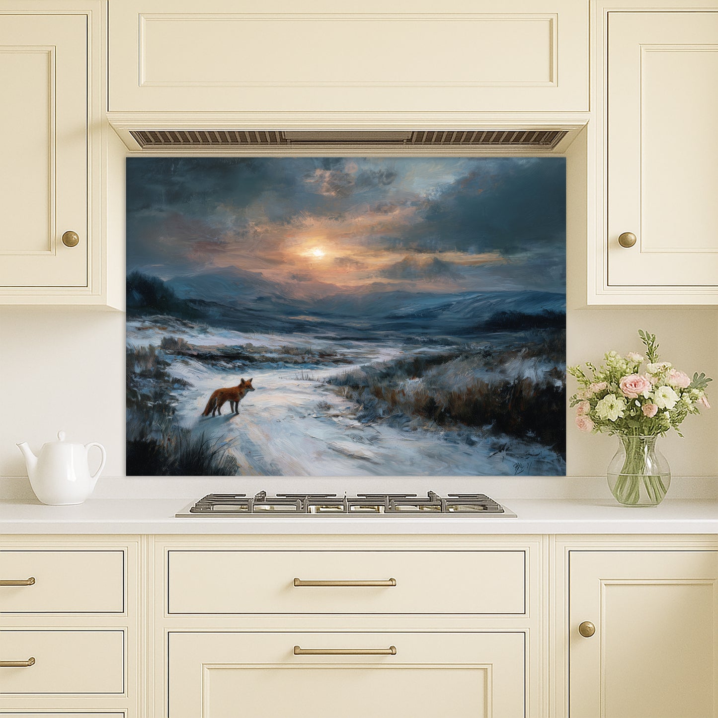 Morning Visits - Kitchen Splashback