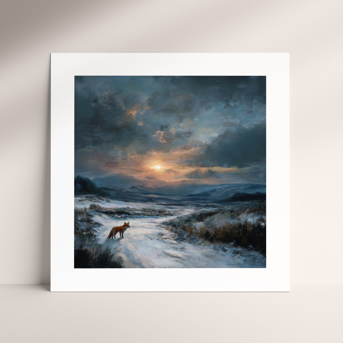 Morning Visits - Gallery Print