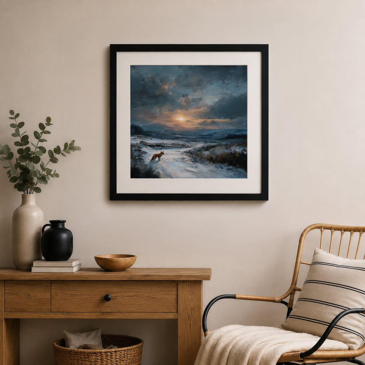 Morning Visits - Gallery Print