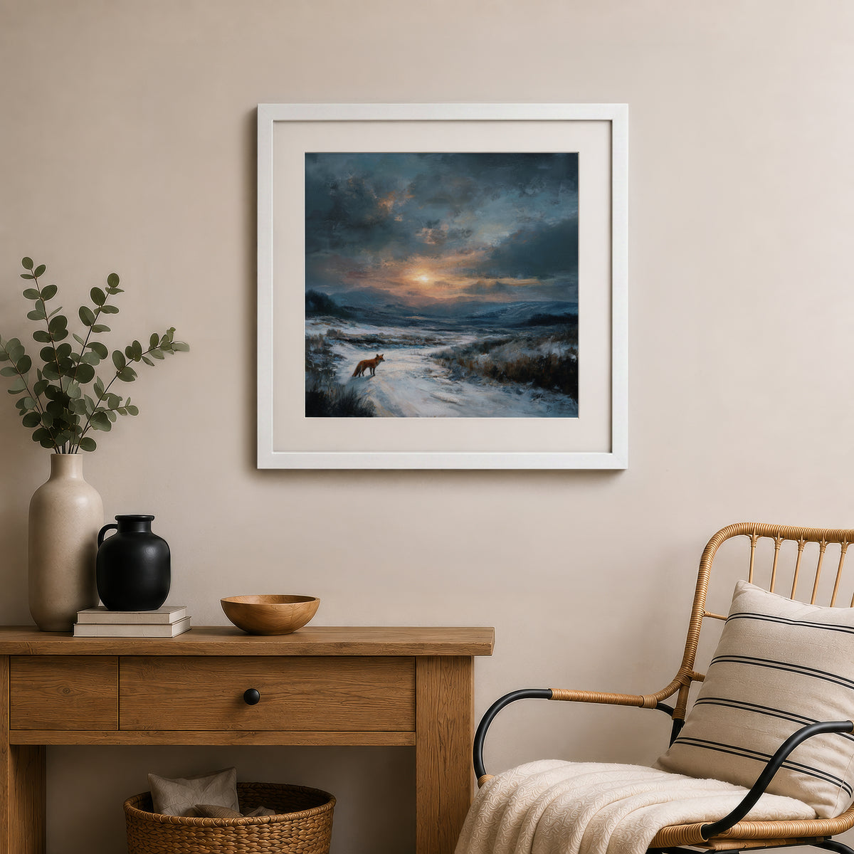 Morning Visits - Gallery Print