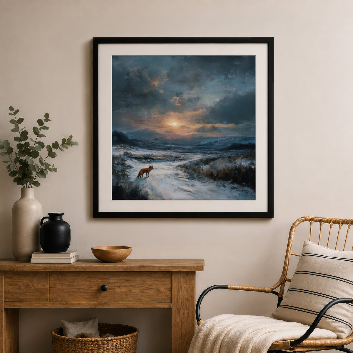 Morning Visits - Gallery Print