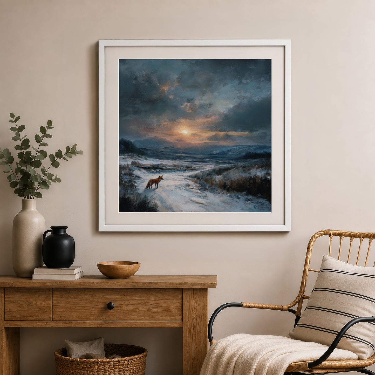Morning Visits - Gallery Print