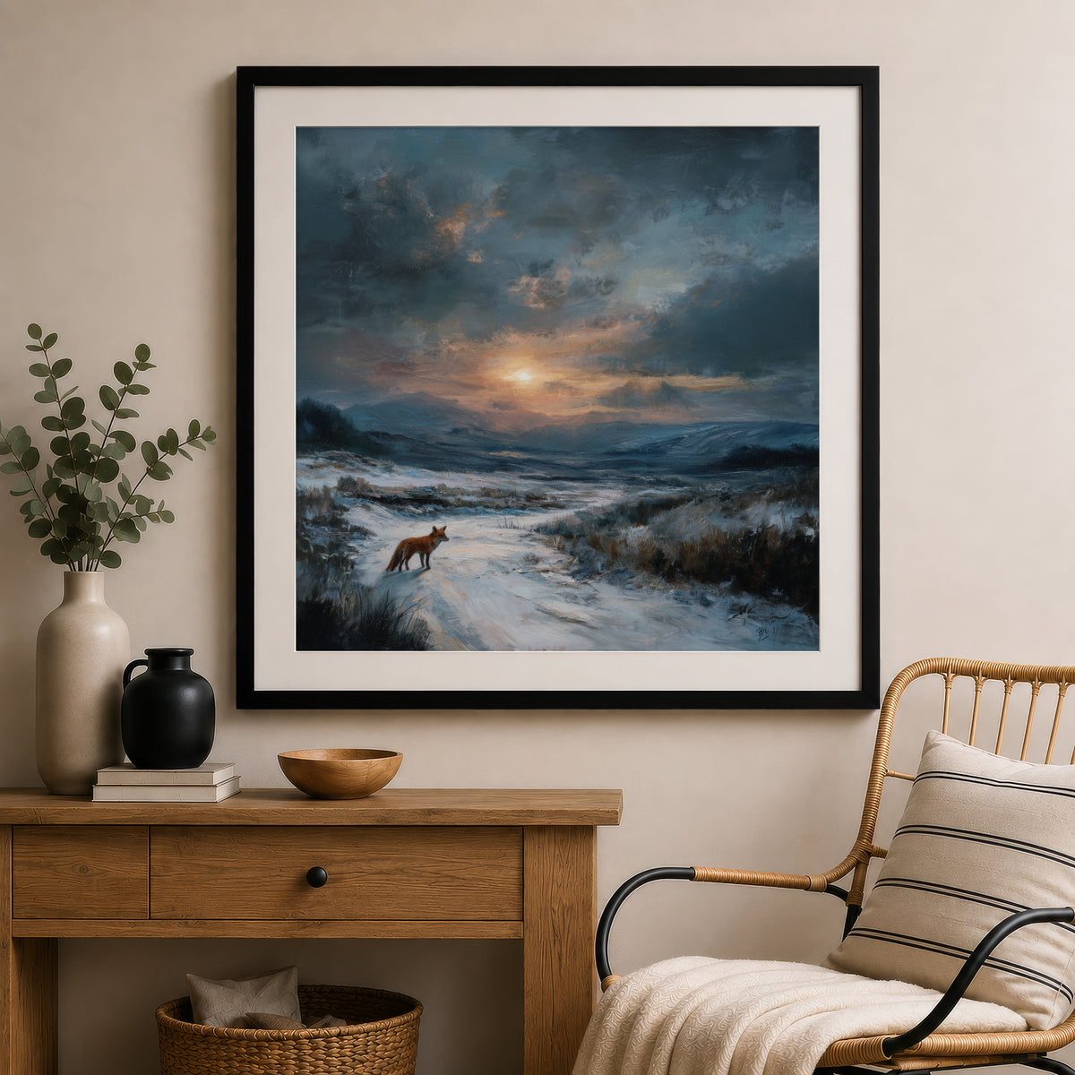 Morning Visits - Gallery Print