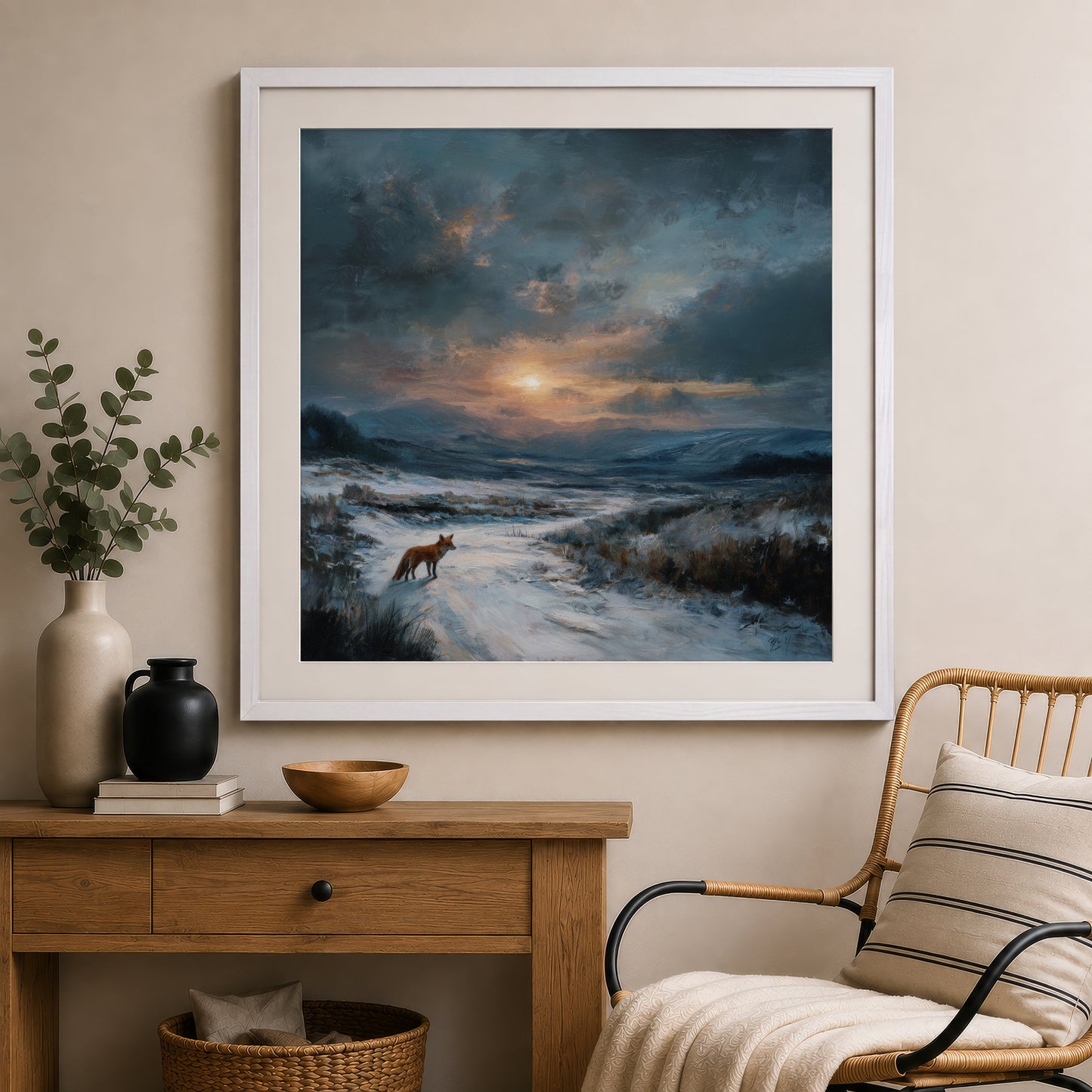 Morning Visits - Gallery Print