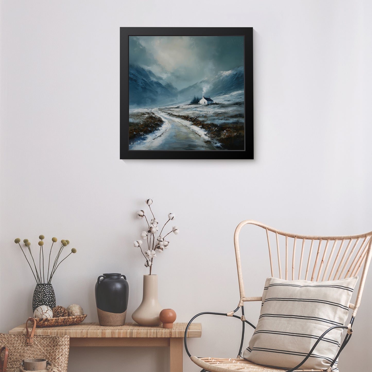 Through The Last Drift - Fine Art Print (16" x 16")