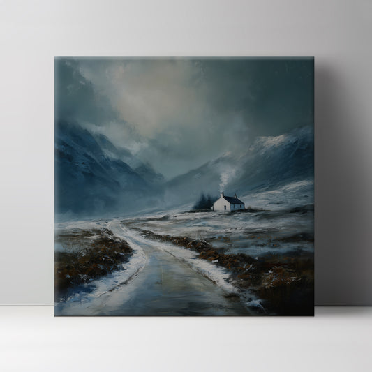 Through The Last Drift - Canvas Print