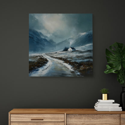 Through The Last Drift - Canvas Print