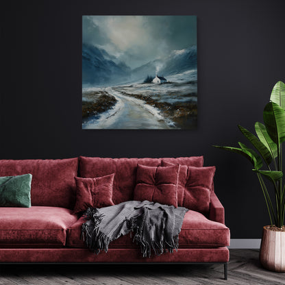 Through The Last Drift - Canvas Print