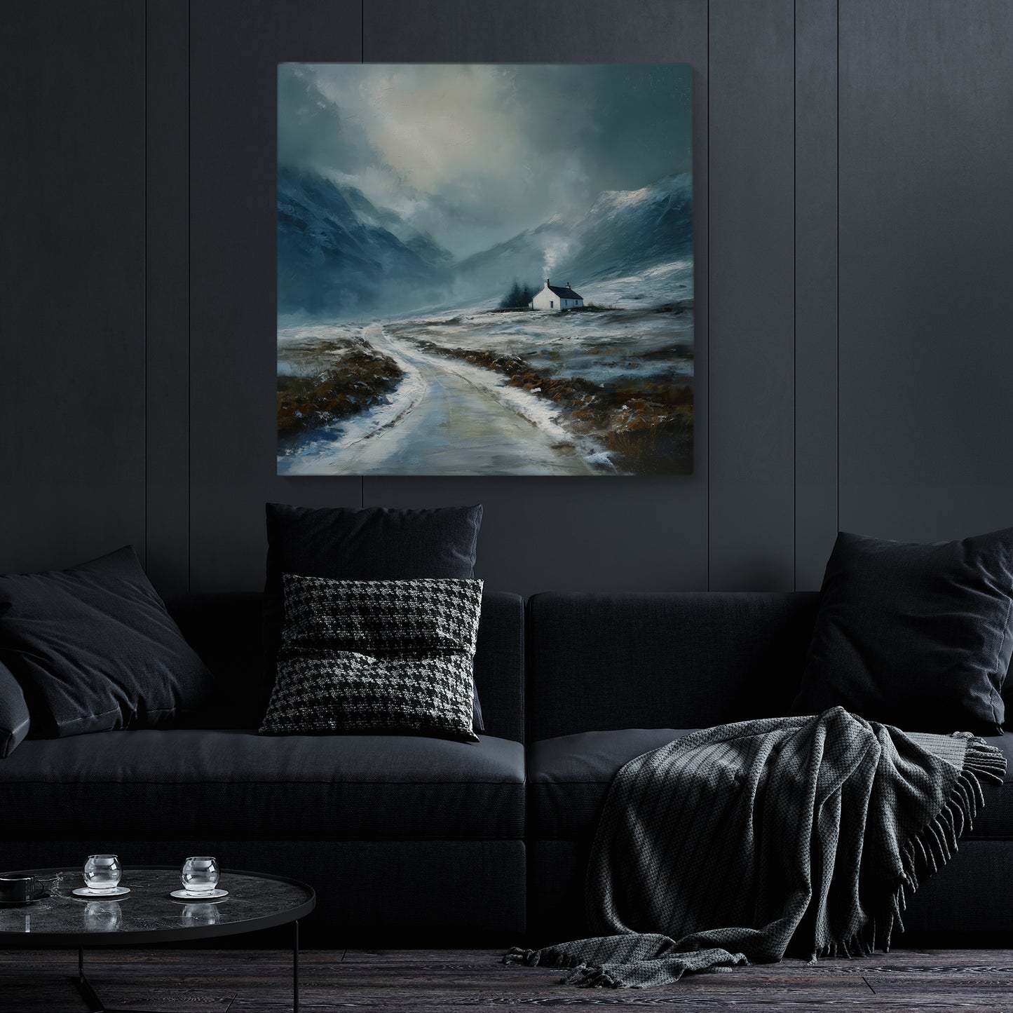 Through The Last Drift - Canvas Print