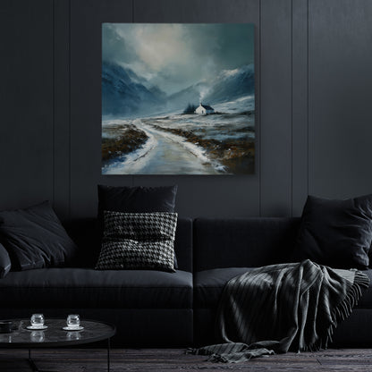 Through The Last Drift - Canvas Print