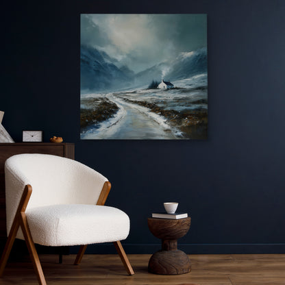 Through The Last Drift - Canvas Print