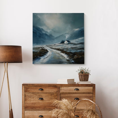 Through The Last Drift - Canvas Print