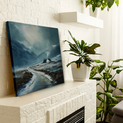 Through The Last Drift - Canvas Print