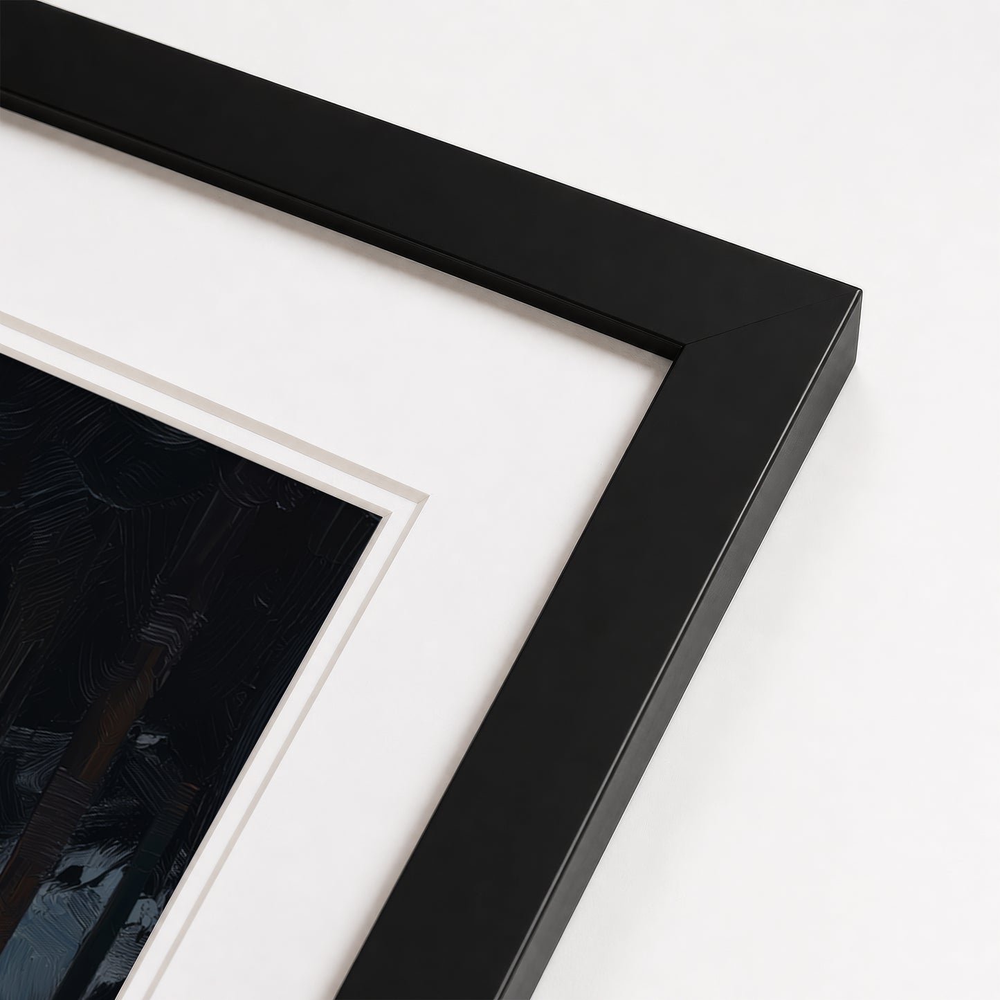 Moon Through The Pines - Gallery Print