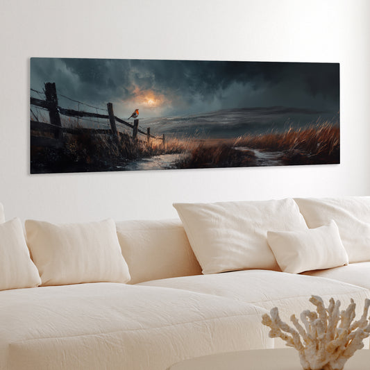 First Song - Panoramic Canvas Print (60” x 20”)