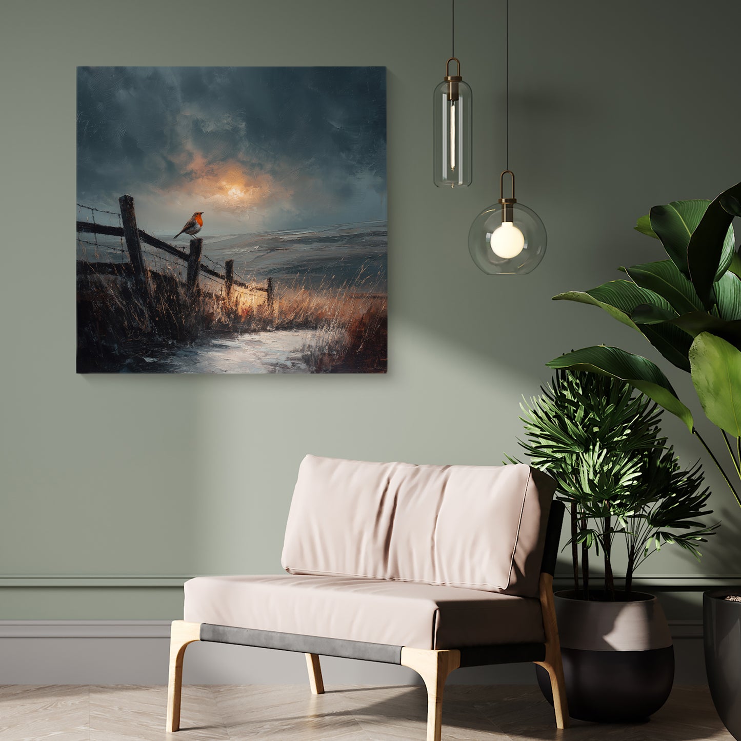 First Song - Canvas Print