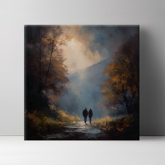 The Way Back Home - Canvas Print